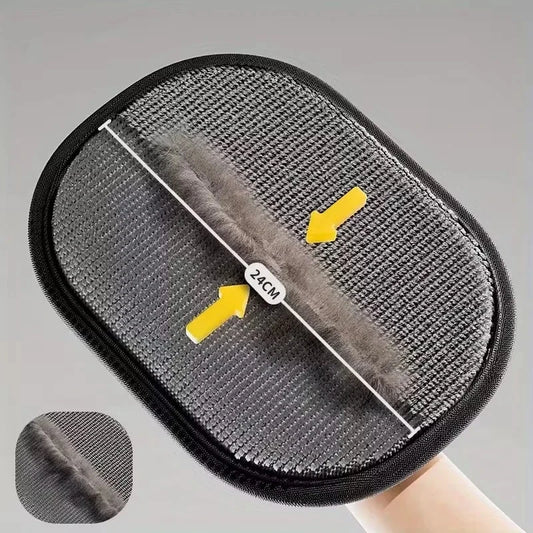 2-in-1 Pet Deshedding Brush & Grooming Gloves