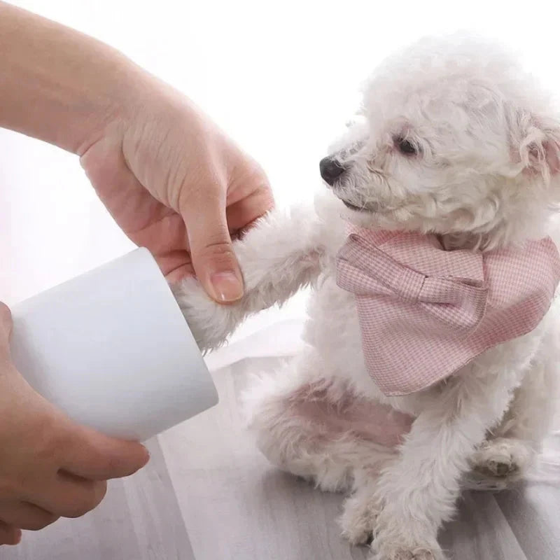 Dog Paw Cleaner Cup — Soft Silicone